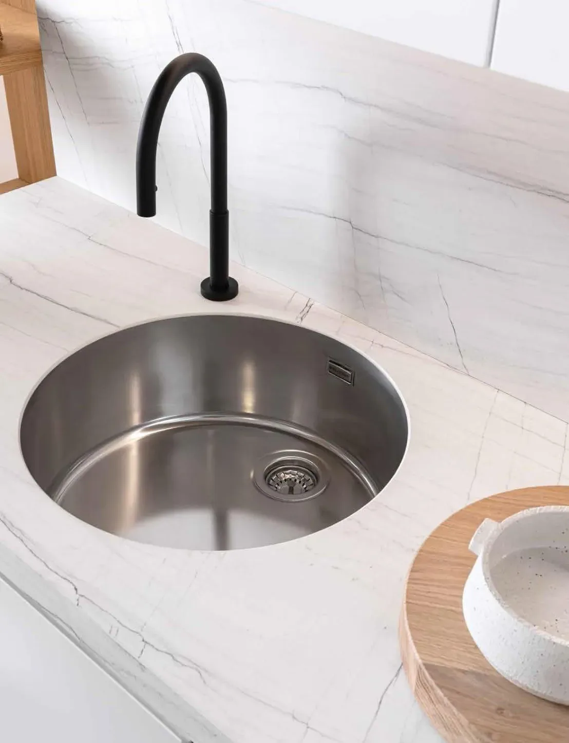 Évier Magic Bowl Inox rond